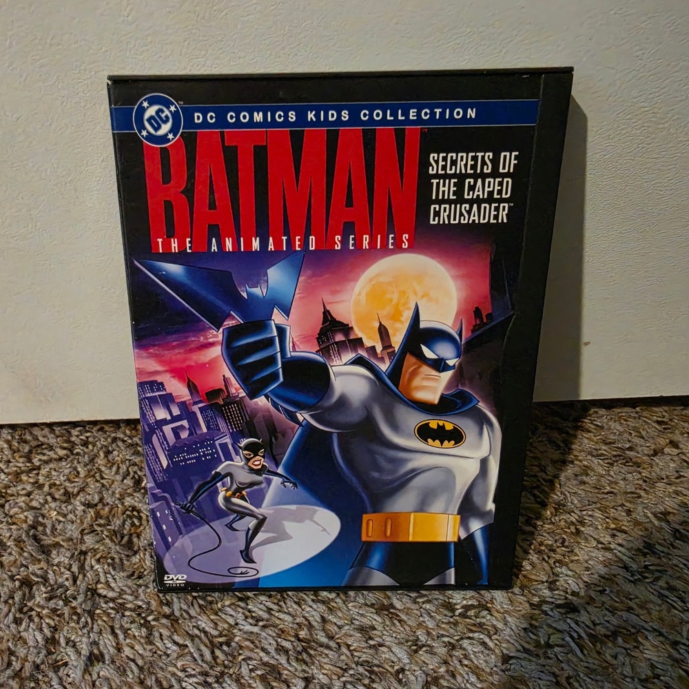 Batman The Animated Series Secrets of the Caped Crusader DVD 4 Episodes DC Comic